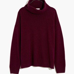 Madewell Hickory Turtleneck Sweater | Size M